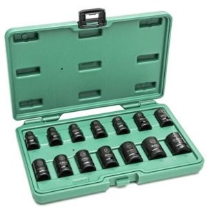 1/2'' Smūginių galvučių rinkinys (10-24mm)(14vnt)(plonasienės) - Sodrinta.lt