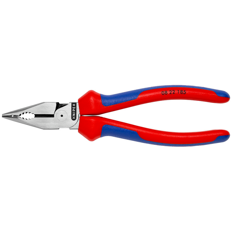 Kombinuotos replės siauromis žiaunomis 185mm KNIPEX - Sodrinta.lt