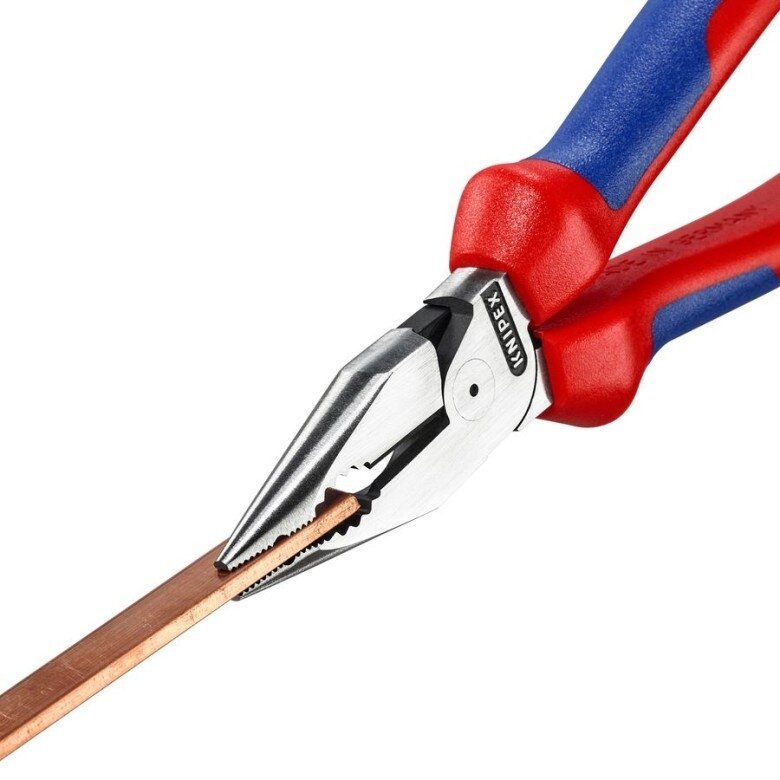Kombinuotos replės siauromis žiaunomis 185mm KNIPEX - Sodrinta.lt