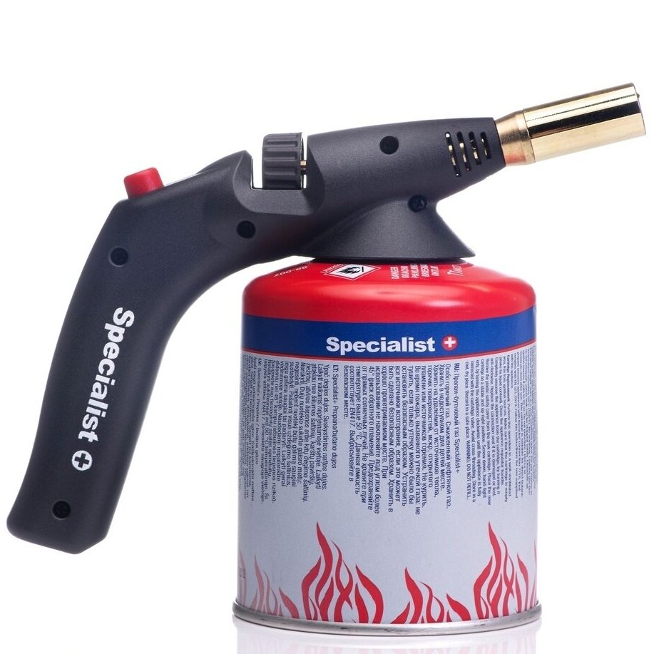 Dujinis degiklis Specialist+ 1800°C su propano/butano dujomis 450g - Sodrinta.lt