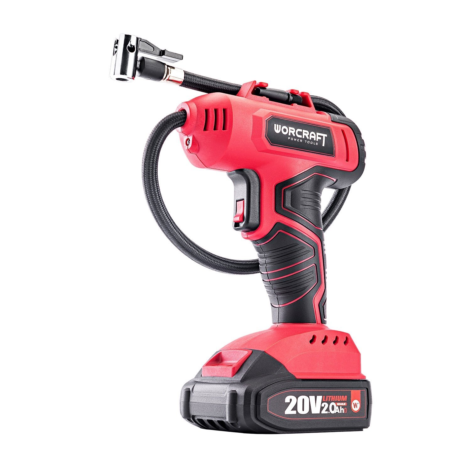 Akumuliatorinis kompresorius WORCRAFT 20V LI-ION - Sodrinta.lt