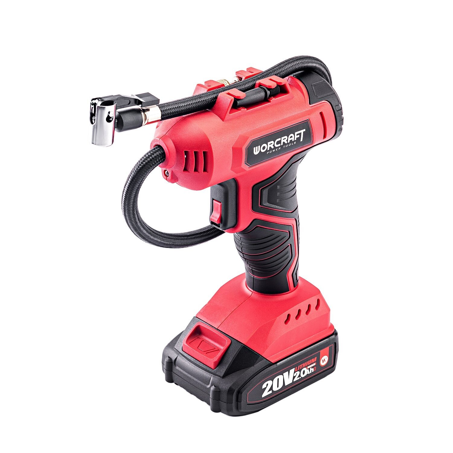 Akumuliatorinis kompresorius WORCRAFT 20V LI-ION - Sodrinta.lt