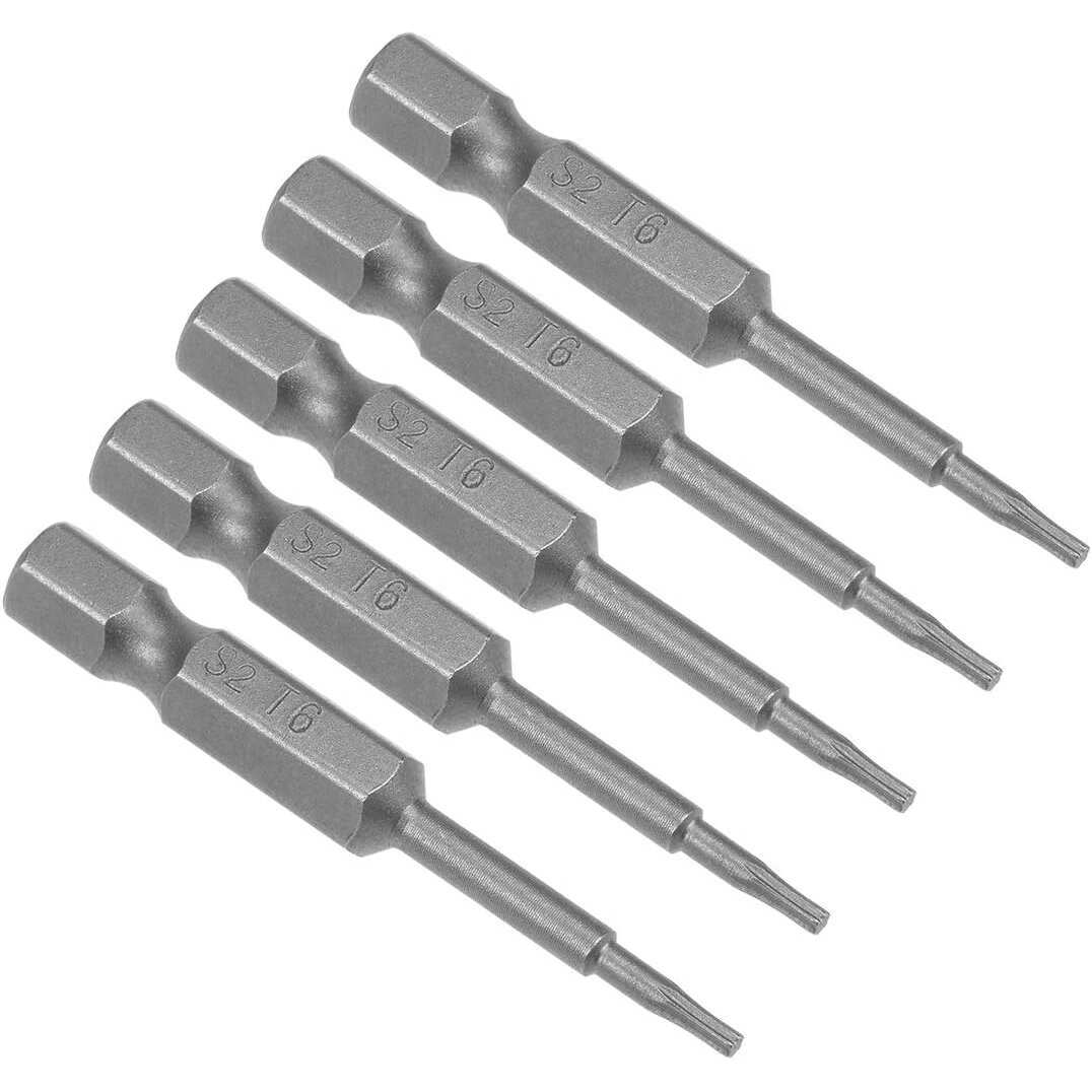 Antgalis smūginis TORX 1/4" (6.3mm), 5vnt. - Sodrinta.lt