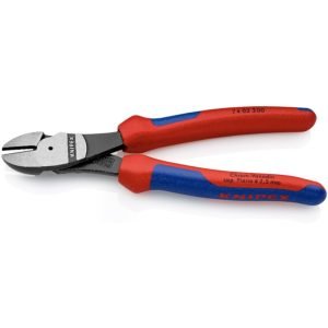 Šoninio kirpimo jėgos replės (ergonomiška rankena) 200mm KNIPEX - Sodrinta.lt