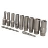 Pažeistų veržlių atsukėjų 3/8'' rinkinys 11vnt. (6-19mm) - Sodrinta.lt