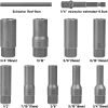 Pažeistų veržlių atsukėjų 3/8'' rinkinys 11vnt. (6-19mm) - Sodrinta.lt