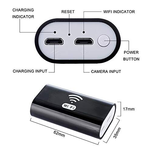 Endoskopas su WI-FI, Ø 8mm, 5m - Sodrinta.lt