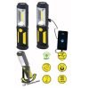 Prožektorius darbui COB (3W) + LED5 (įkraunamas) - Sodrinta.lt