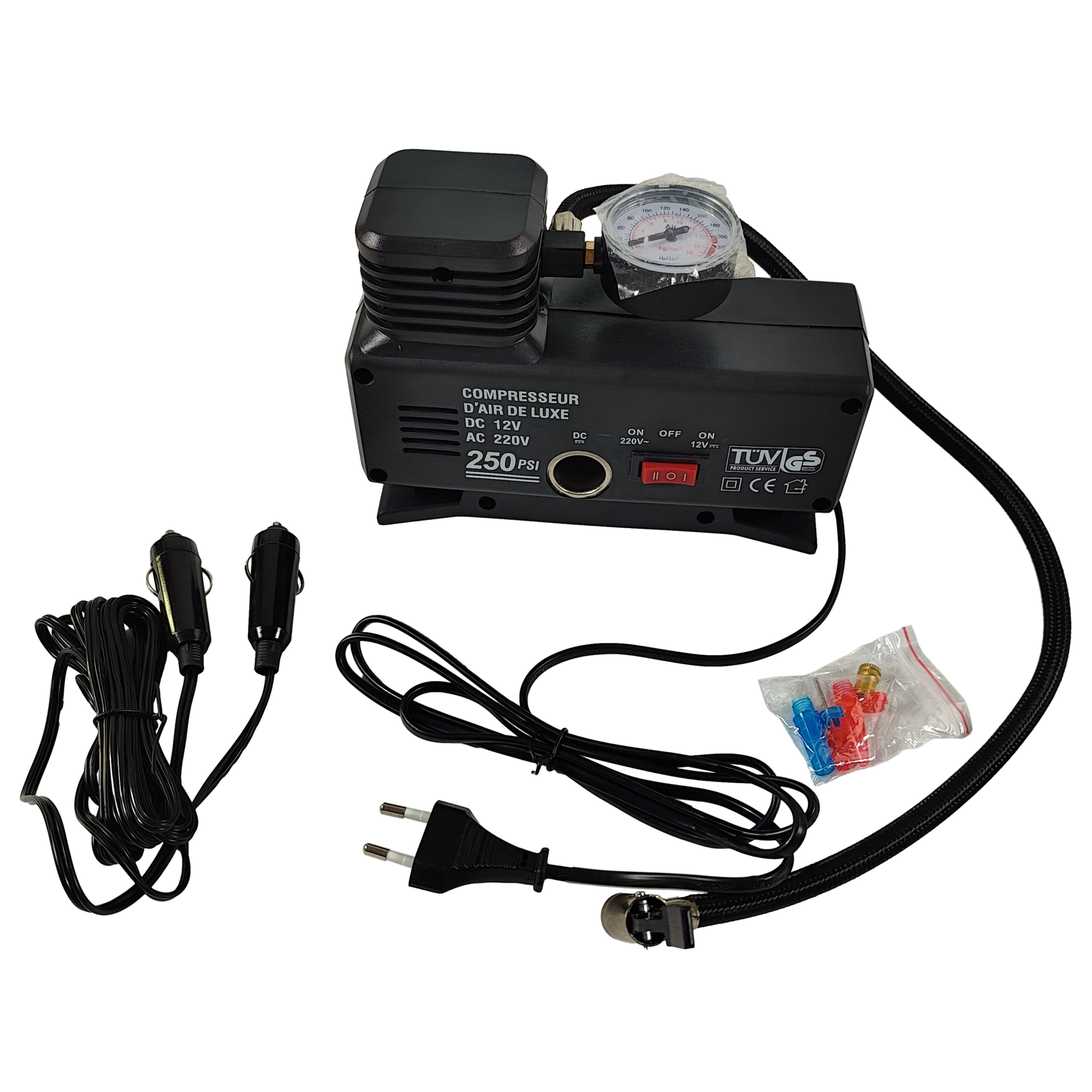 Oro kompresorius 12V / 220V 35L/min - Sodrinta.lt