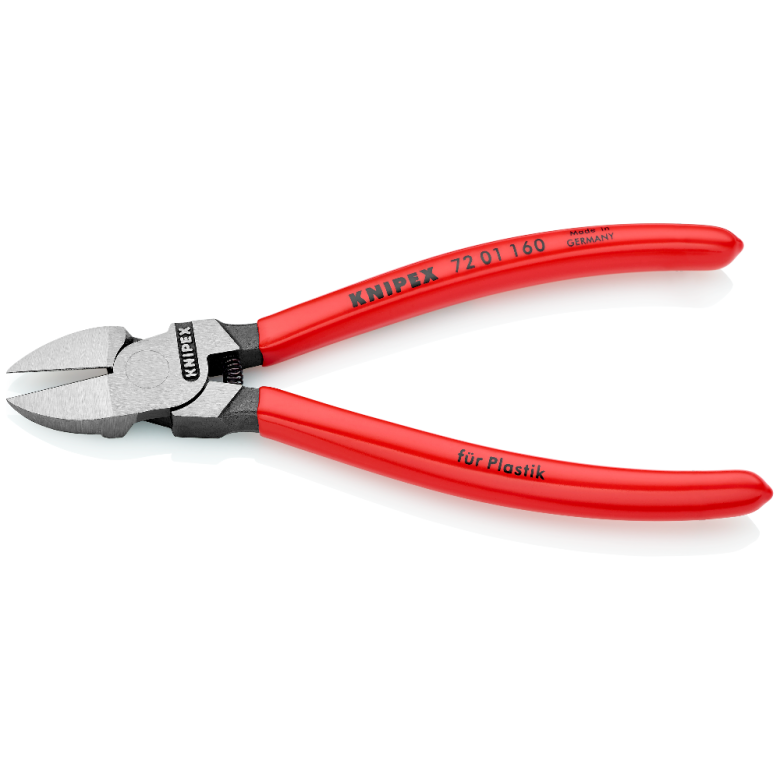 Šoninio kirpimo replės plastikui 160mm KNIPEX - Sodrinta.lt
