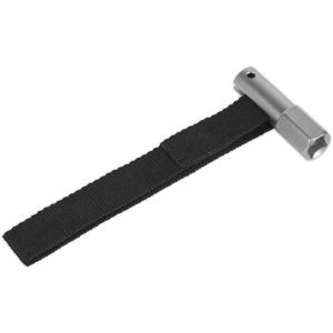 Tepalo filtro raktas su dirželiu 1/2'' Ø120mm - Sodrinta.lt