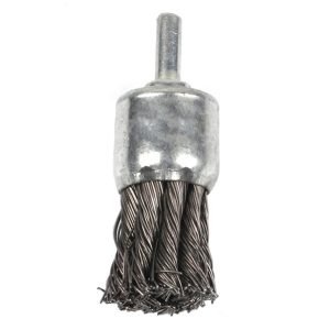 Šepetys INOX teptuko tipo, susuktas 19mm su koteliu - Sodrinta.lt