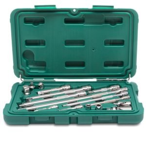 1/4''+3/8'' Adapterių ir priedų rinkinys 16vnt. - Sodrinta.lt