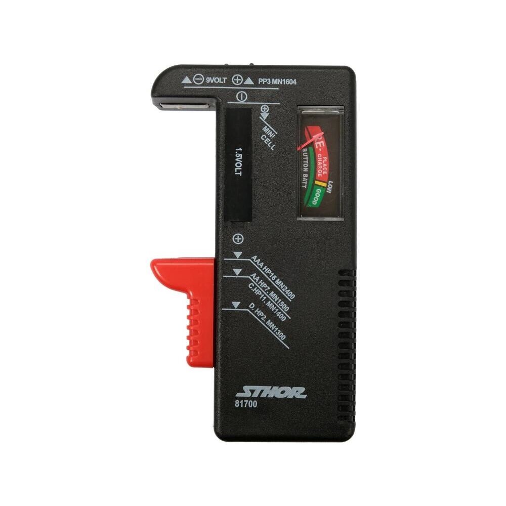 Testeris 1.5V ir 9V baterijoms - Sodrinta.lt