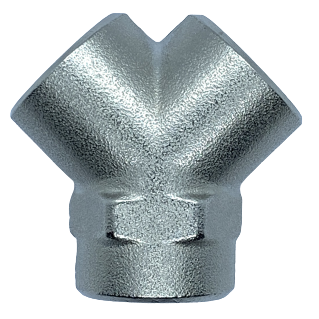 Oro paskirstytojas dvišakis 1/8" su vidiniu sriegiu - Sodrinta.lt