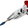 Replės elektros instaliacijos darbams daugiafunkcinės VDE 200mm KNIPEX - Sodrinta.lt