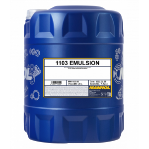 Pjovimo ir gręžimo emulsija 1103 MANNOL 20l - Sodrinta.lt