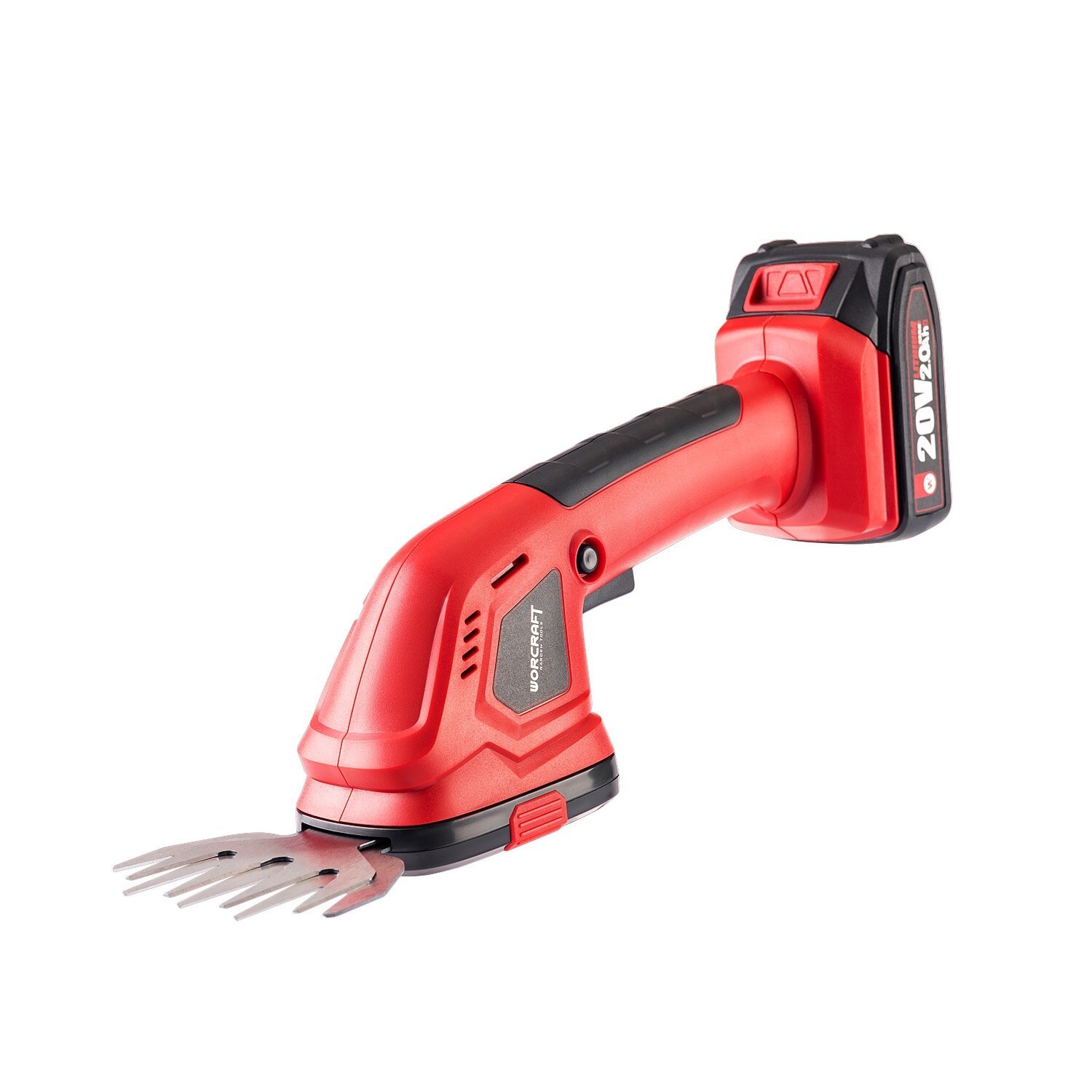 Akumuliatorinės krūmų žirklės WORCRAFT 20V LI-ION - Sodrinta.lt