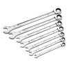 Kombinuotų raktų su terkšle rinkinys 7vnt. (8-19mm) 120XP - Sodrinta.lt