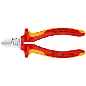 Šoninio kirpimo replės elektrikui 140mm (1000V) KNIPEX - Sodrinta.lt
