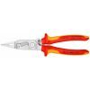 Replės elektros instaliacijos darbams VDE 200mm KNIPEX - Sodrinta.lt