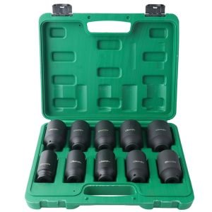 1/2" Prailgintų smūginių galvučių rinkinys (27-41mm) 10vnt. - Sodrinta.lt