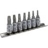 Užlūžusių varžtų išsukėjų rinkinys 1/4" TORX 7vnt. (smulkus sriegis) - Sodrinta.lt