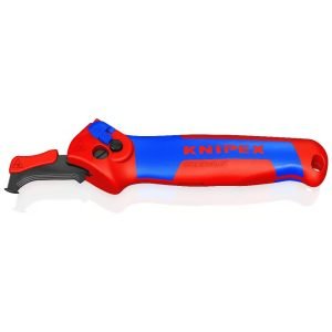Terkšlinis kabelio nužievinimo peilis su kreipiančiąją KNIPEX - Sodrinta.lt