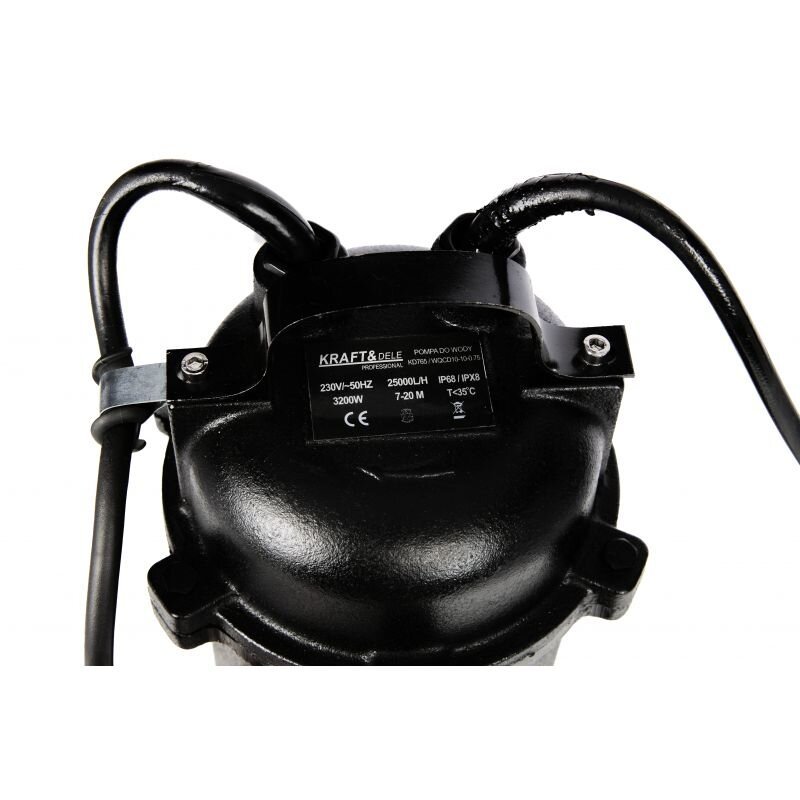 Drenažinis siurblys 3200W 220V/50Hz su smulkintuvu - Sodrinta.lt