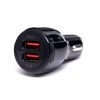 Įkroviklis automobilinis greito krovimo 12V/24V, USB/3.1A + USB/QC3.0 - Sodrinta.lt
