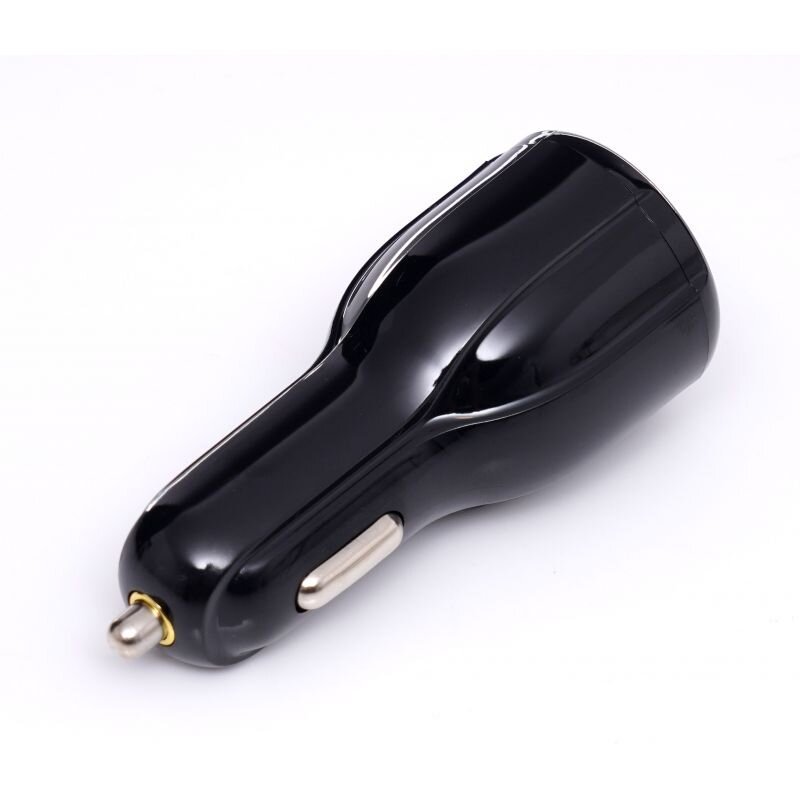 Įkroviklis automobilinis greito krovimo 12V/24V, USB/3.1A + USB/QC3.0 - Sodrinta.lt