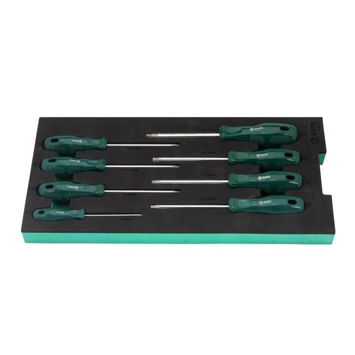 Padėklas. Atsuktuvų TORX rinkinys 8vnt. - Sodrinta.lt