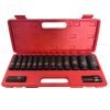1/2" Prailgintų smūginių galvučių rinkinys 15vnt. (10-32mm) 12-kampės - Sodrinta.lt
