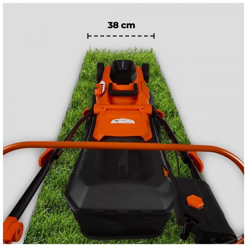 Akumuliatorinė vejapjovė 40 V, 38 cm, 50L KD5411 - Sodrinta.lt