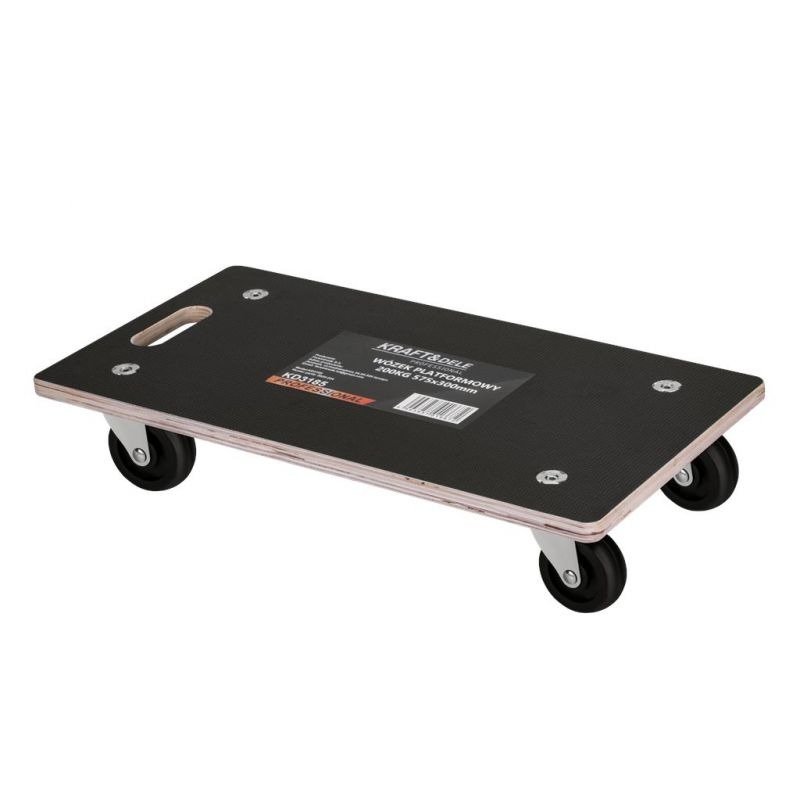 Platforminis vežimėlis 200 kg 575 × 300 mm KD3185 - Sodrinta.lt