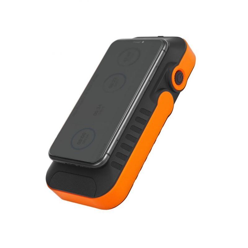 Powerbankas – automobilio paleidėjas su LED žibintuvėliu ir belaidžiu įkrovimu KD5493 - Sodrinta.lt