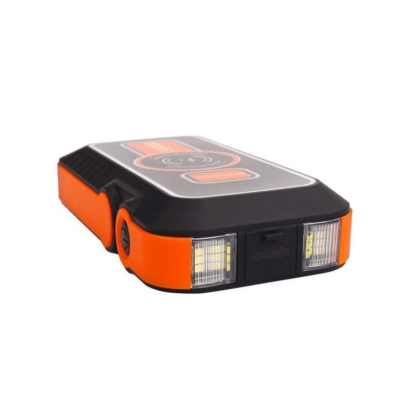 Powerbankas – automobilio paleidėjas su LED žibintuvėliu ir belaidžiu įkrovimu KD5493 - Sodrinta.lt