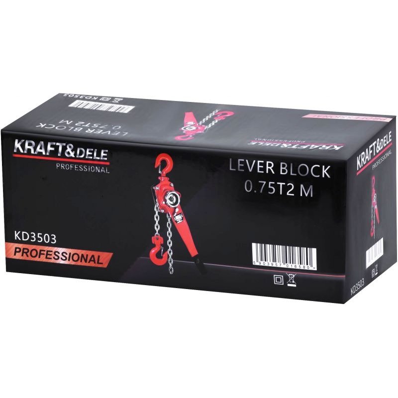 Svirtinė keltuvinė gervė 0,75T 2 m KD3503 - Sodrinta.lt