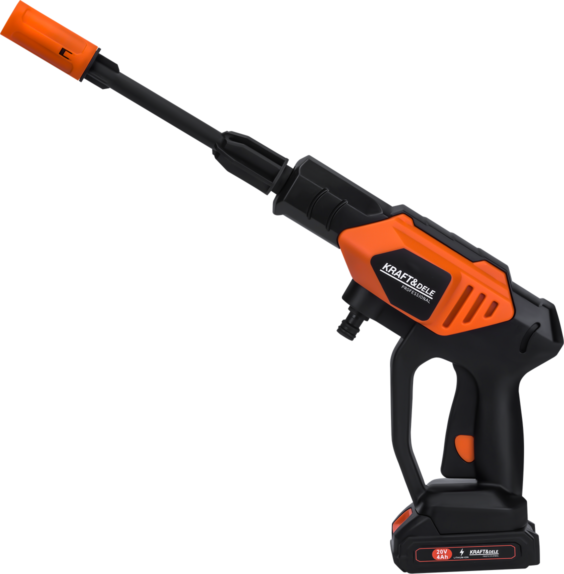 Akumuliatorinė plovimo įranga 4Ah 20V x2 KD662 - Image 3