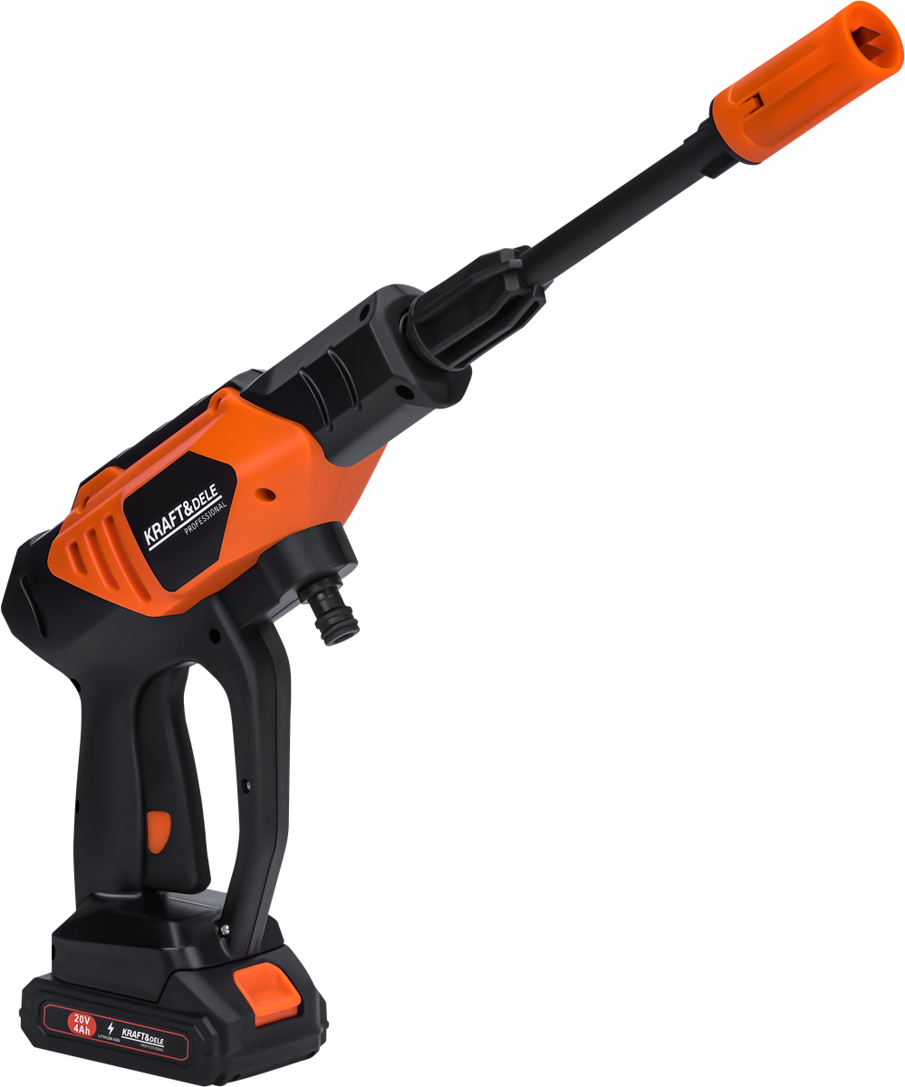 Akumuliatorinė plovimo įranga 4Ah 20V x2 KD662 - Image 6
