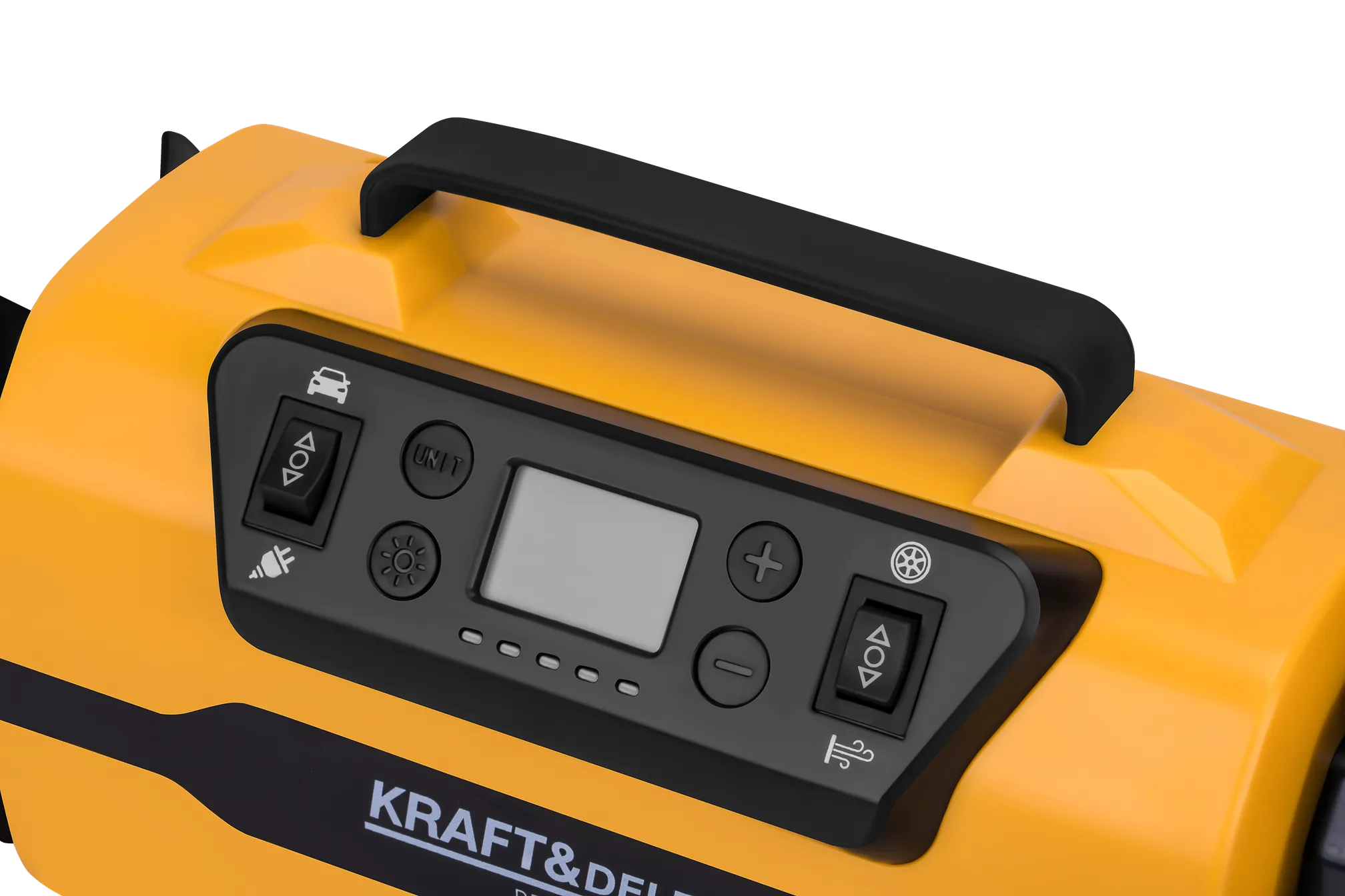 Automobilinis oro kompresorius su žibintuvėlio funkcija 12/230V KD3441 - Sodrinta.lt