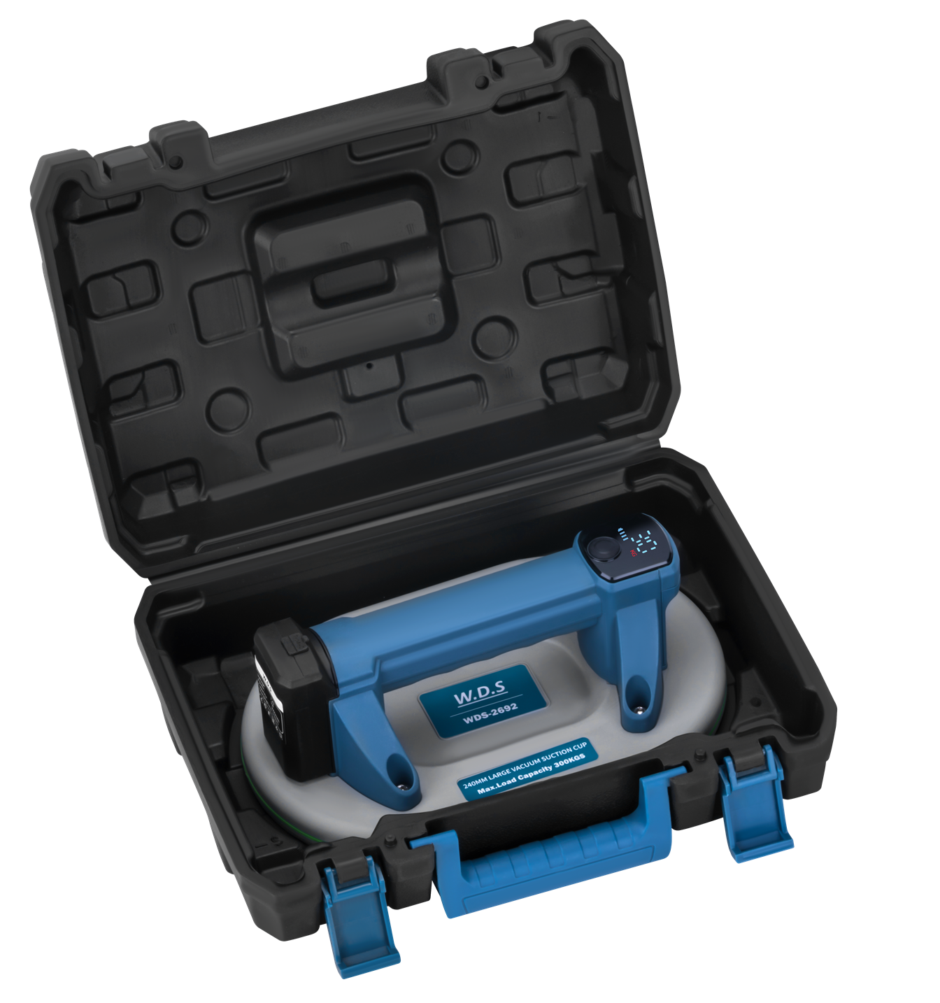 Przyssawka akumulatorowa 240mm 300kg USB-C WDS2692 - Sodrinta.lt