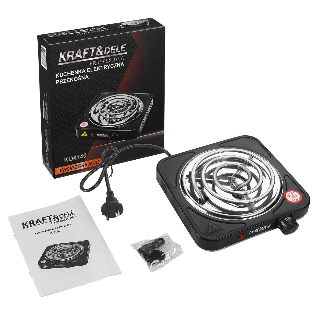 KUCHENKA ELEKTRYCZNA 1500W KD4140 - Sodrinta.lt