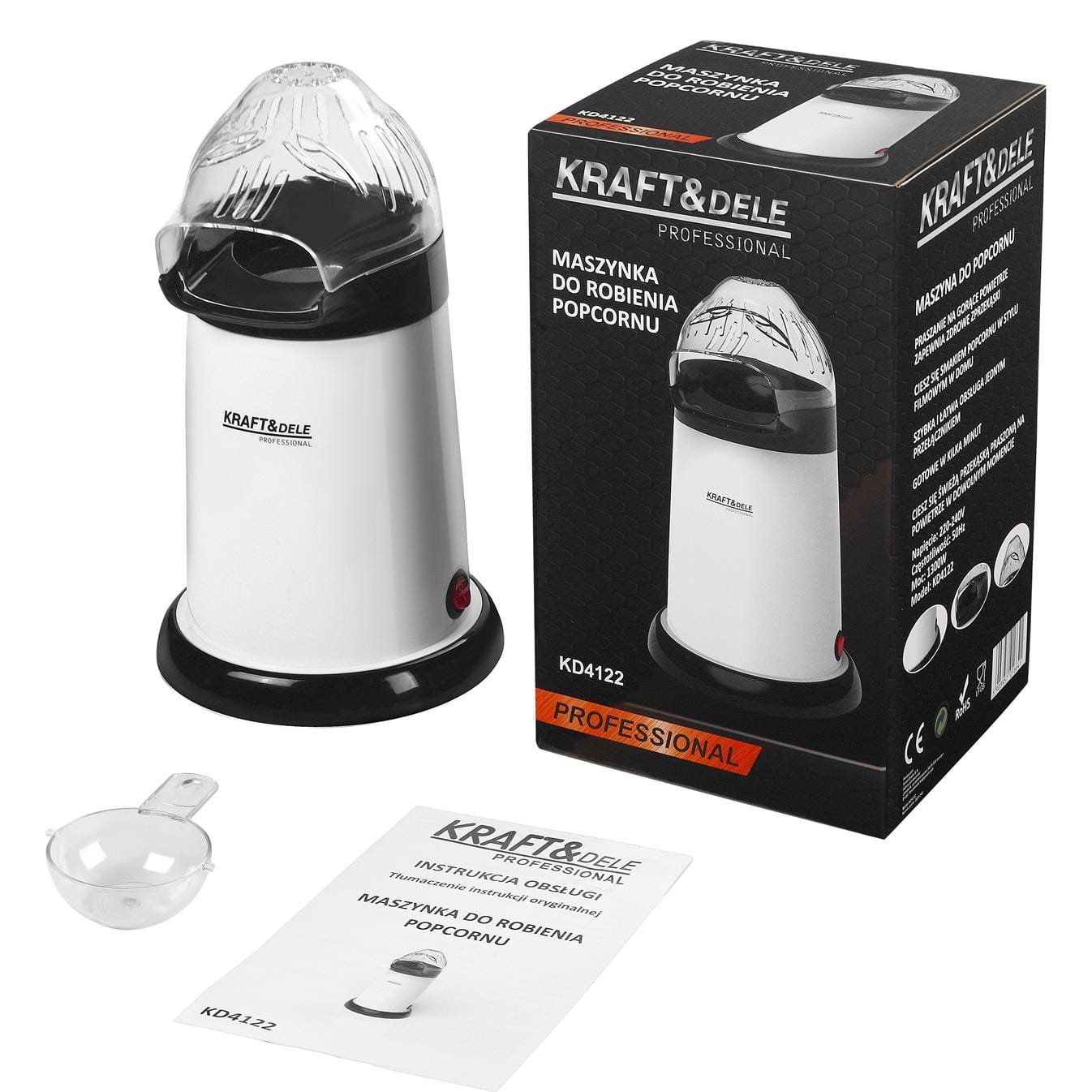 Maszynka do robienia popcornu KD4122 - Sodrinta.lt