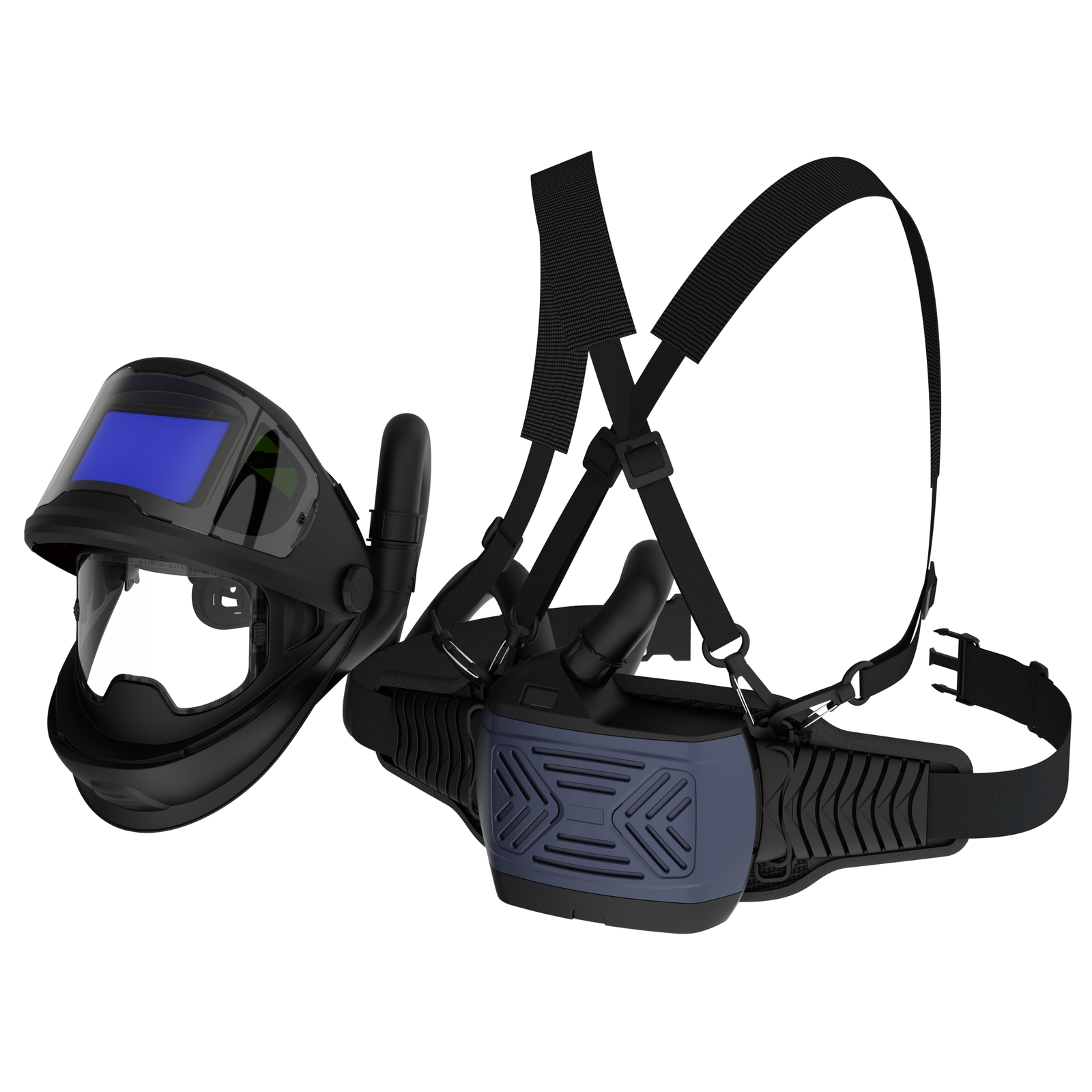 Suvirintojo skydelis FS1 su PAPR A6 sistema - Sodrinta.lt