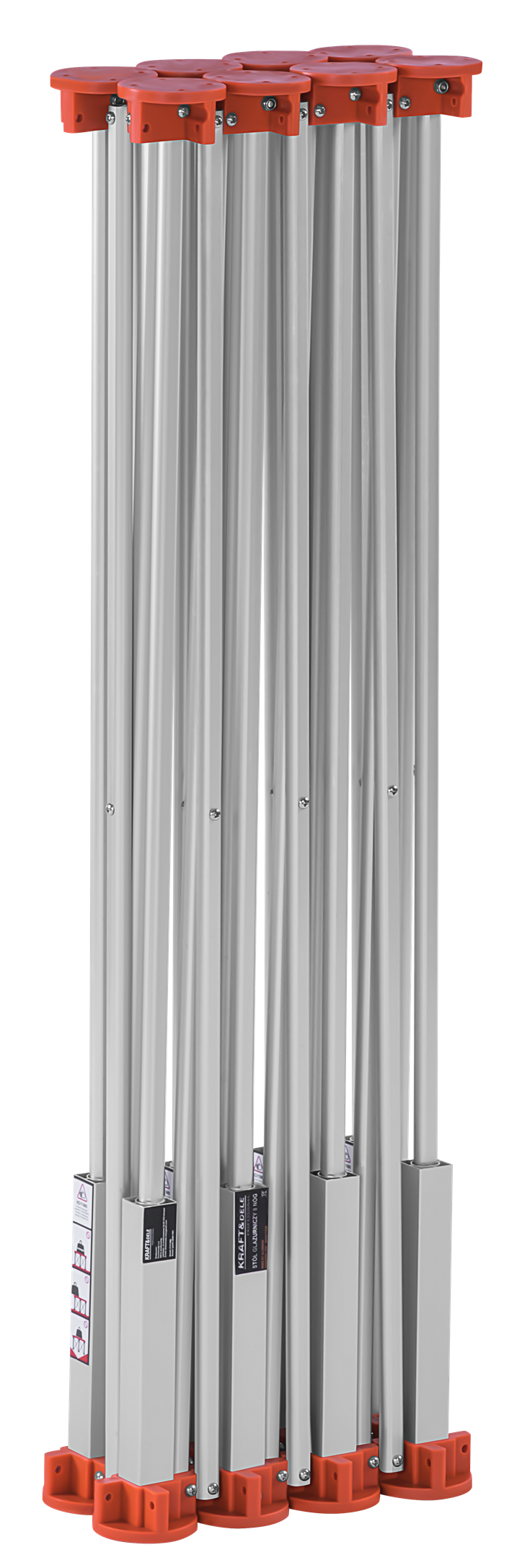Plytelių klojimo stalas, 8 kojų, 170 × 60 × 75 cm KD11980 - Image 6
