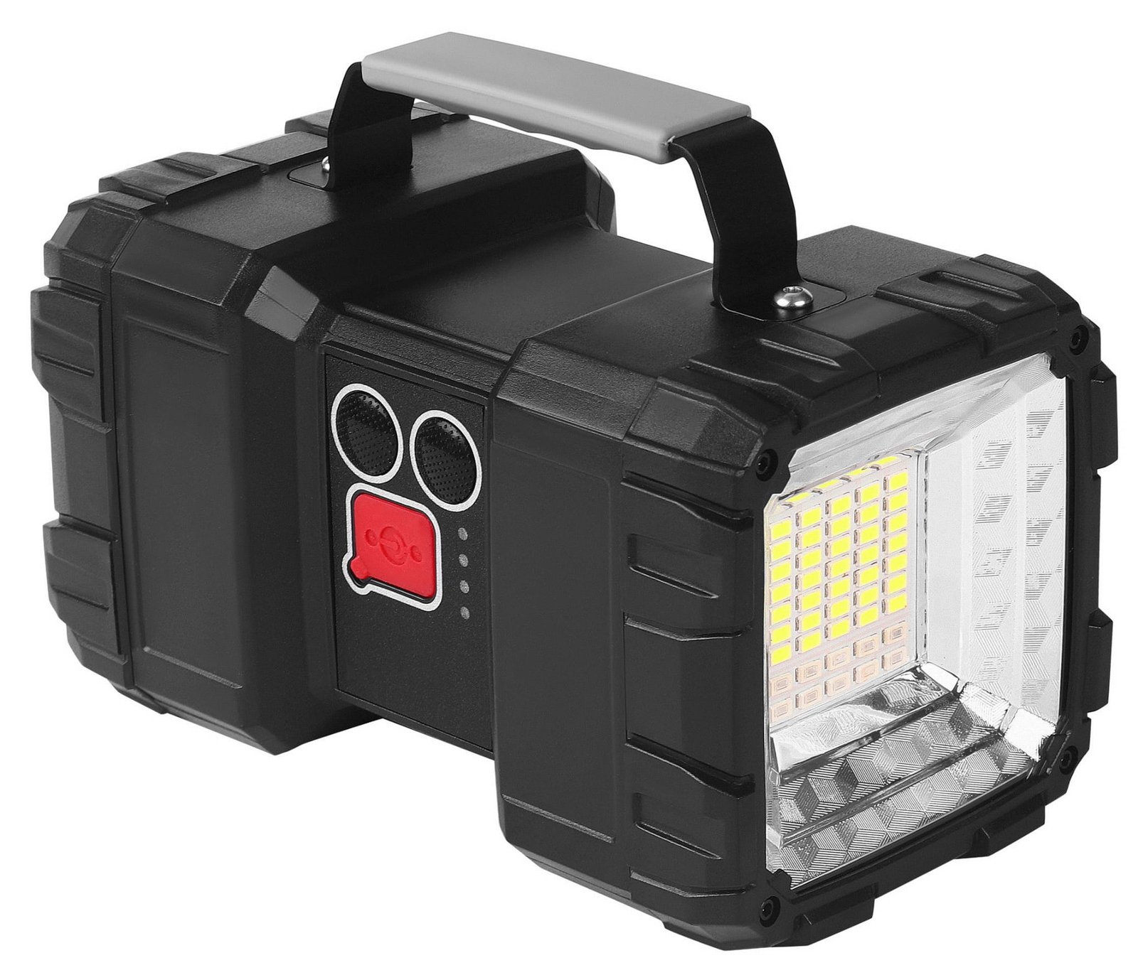 LED AKUMULIATORINIS PROŽEKTORIUS SU POWERBANK FUNKCIJA KD1249 - Sodrinta.lt