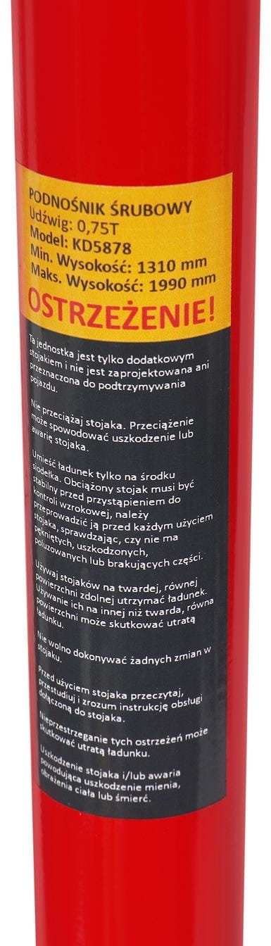Mechaninis varžtinis keltuvas 132–196 cm KD5878 - Sodrinta.lt