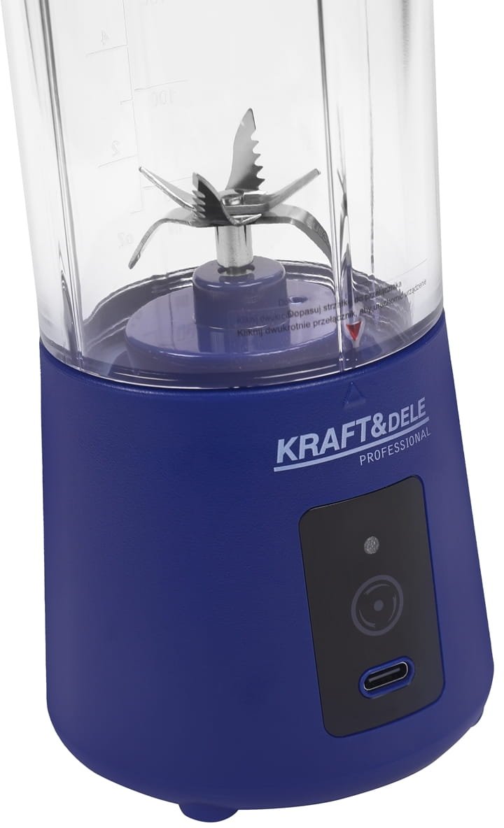 Akumuliatorinis blenderis USB-C 400 ml / 2×3000 mAh KD4174 - Sodrinta.lt
