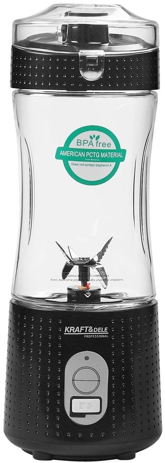 Blender akumulatorowy USB-C 380ml / 2x3000mAh KD4170 - Sodrinta.lt